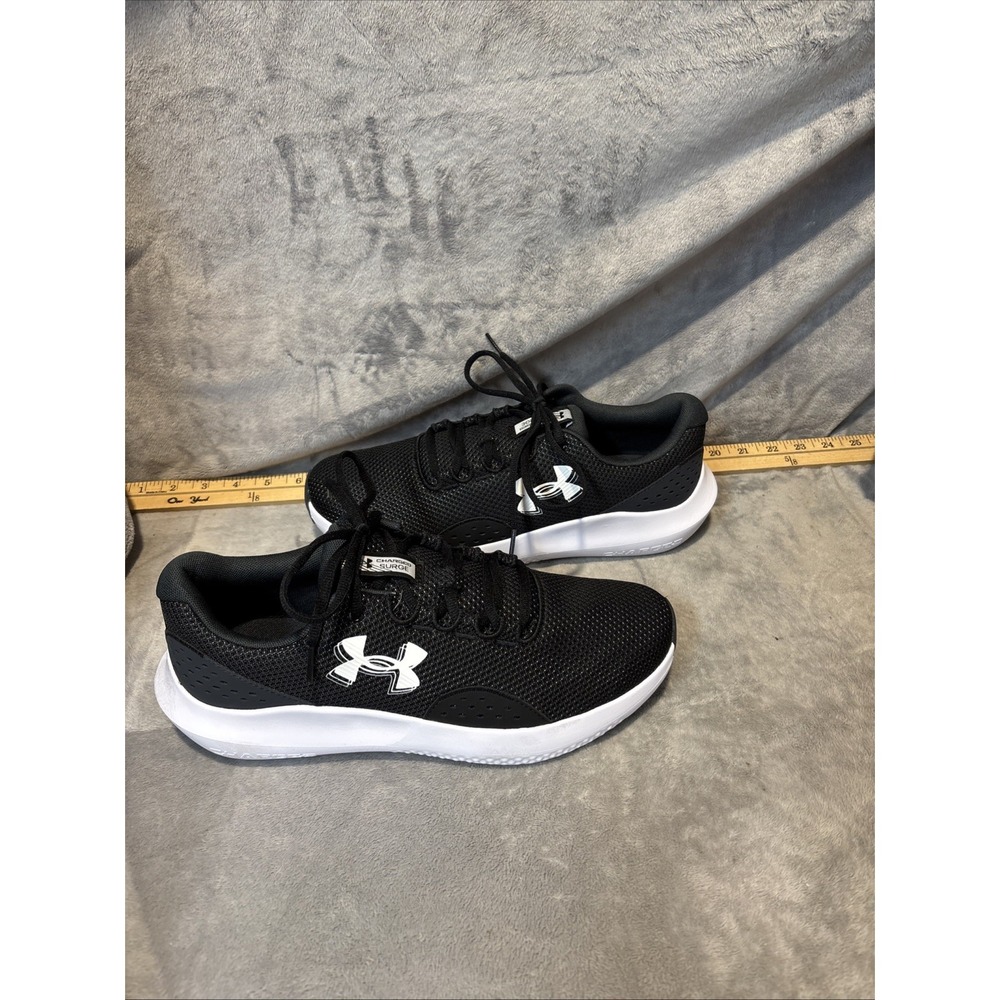 Under Armour men's UA Charged Surge 4 Sneaker 3027000 001 Black